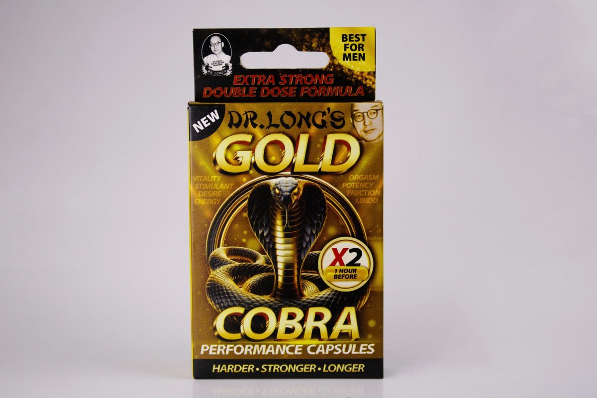 Dr. Long's - Gold Cobra Performance Capsules, product pack