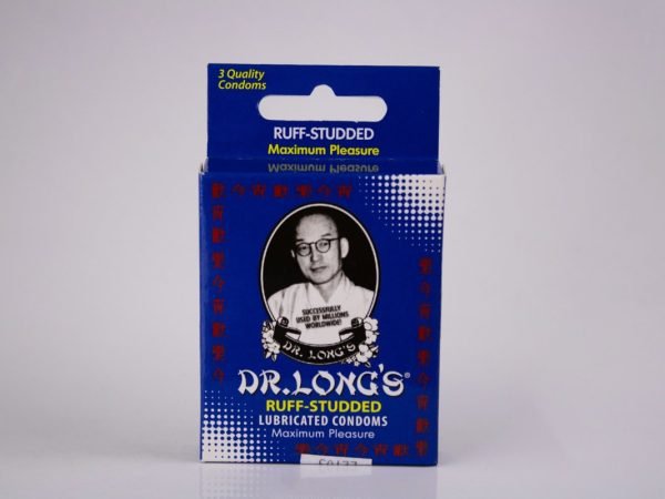 Dr. Long's - Ruff-Studded Lubricated Condoms 3pcs, product pack