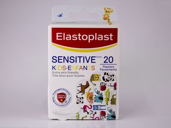 Elastoplast - Sensitive Kids Enfants 20 plasters, product pack