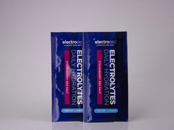Electroeez - Electrolytes Strawberry Sea Salt 4g, product pack