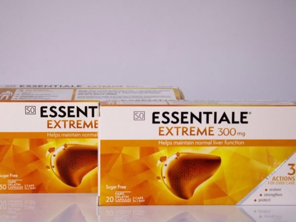 Essentiale Extreme - Helps Maintain Normal Liver Function 300mg 50 capsules, product pack