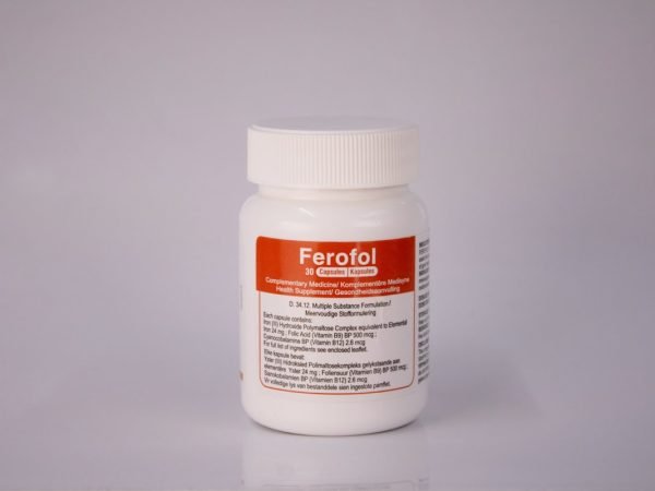 Ferofol 30 capsules, product pack