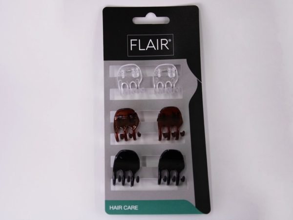 FLAIR - Hair Claw Clips Set, product pack