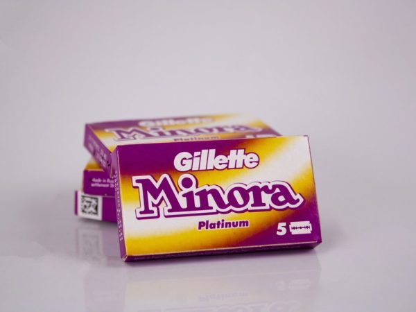 Gilette - Minora Platinum 5 pcs, product pack