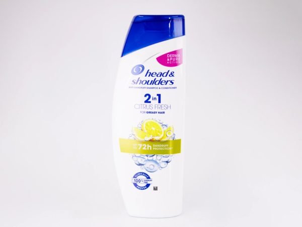 head & shoulders - Citrus Fresh 2in1 Anti-Dandruff Shampoo & Conditioner 400ml, product pack