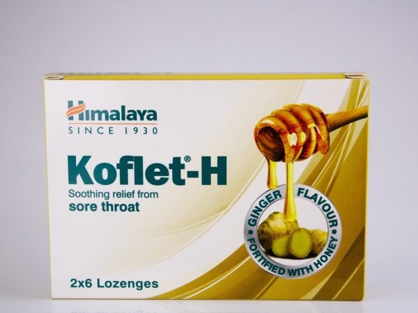 Himalaya - Koflet-H Ginger 2x6 lozenges, product pack
