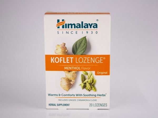 Himalaya - Koflet Lozenge Menthol 20 lozenges, product pack