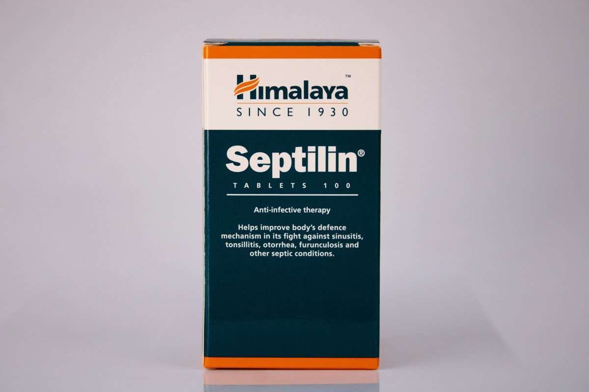 Himalaya - Septilin 100 tablets, product pack