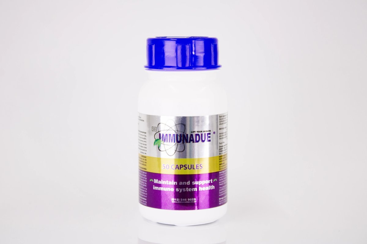 IMMUNADUE - Maintain and Support Immune System Health 50 capsules, product pack