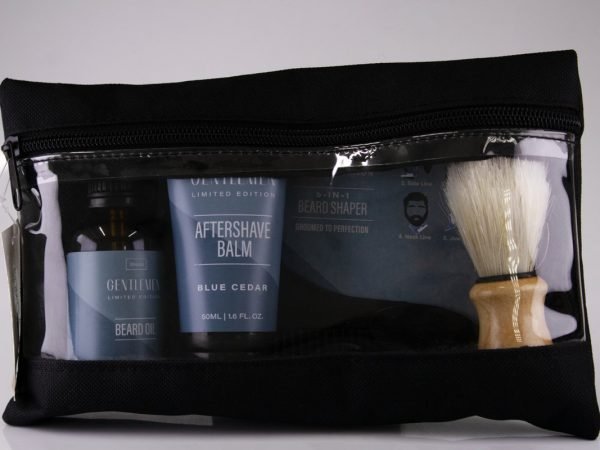 Jenam Gentelmen - Beard Oil + Aftershave Balm + Beard Shaper, product pack