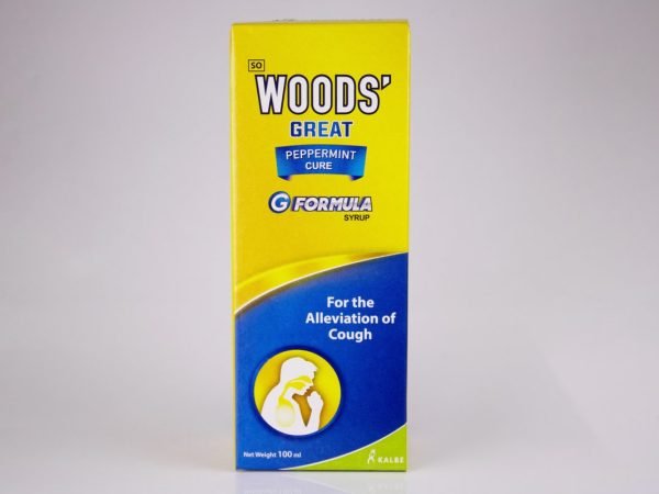 Kalbe - Woods' Great Peppermint Cure G-Formula Syrup 100ml, product pack