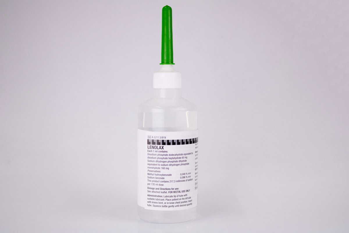 LENOLAX, product pack