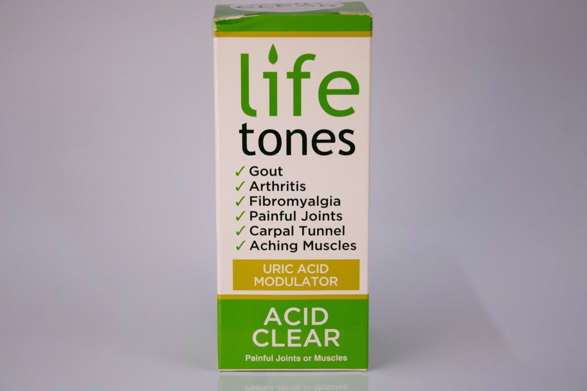 Lifetones - Acid Clear Uric Acid Modulator, product pack
