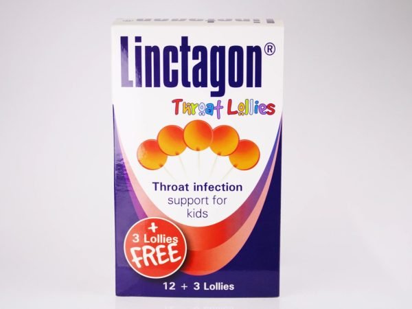 Linctagon - Throat Lollies 12+3, product pack