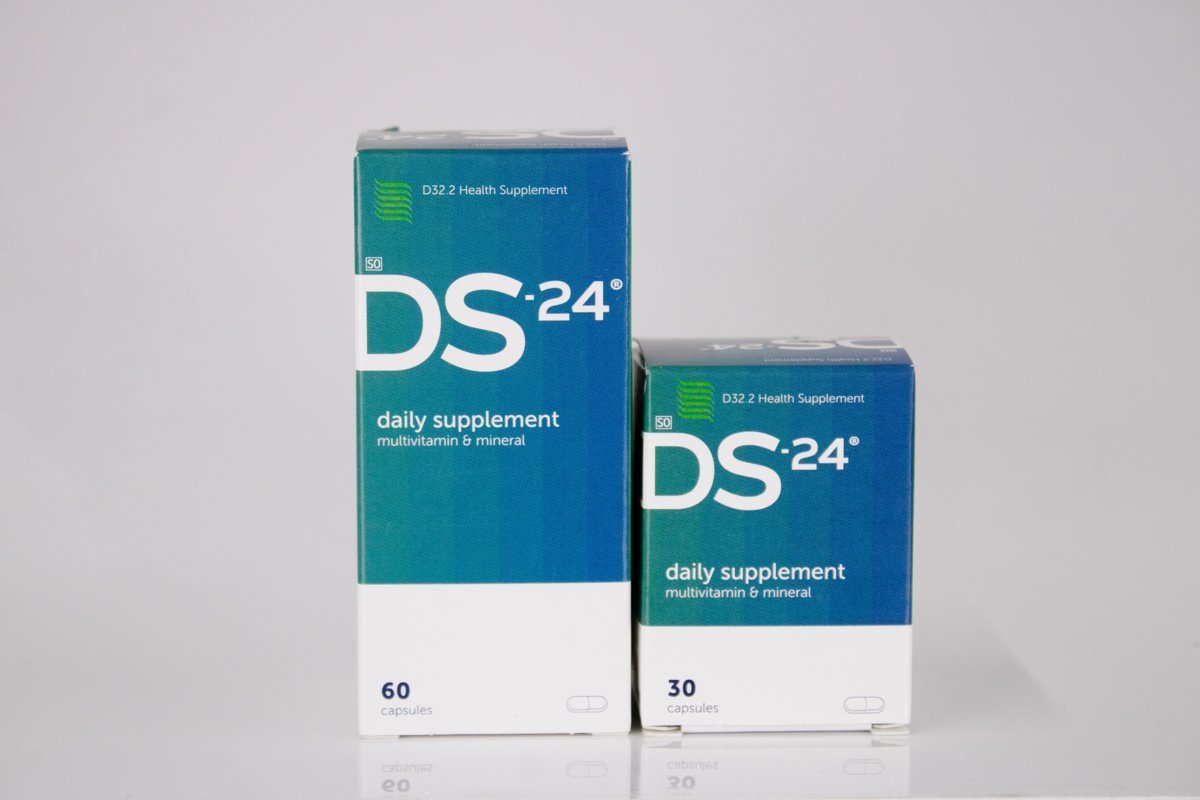 Litha Pharma - DS-24 Multivitamin & Mineral 30 capsules, product pack