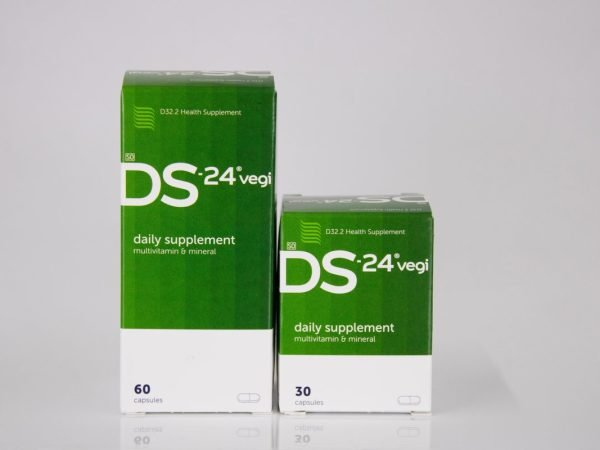 Litha Pharma - DS-24 vegi Multivitamin & Mineral 30 capsules, product pack