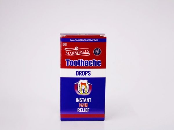 Marshalls - Toothpaste Drops Instant Pain Relief 10ml, product pack