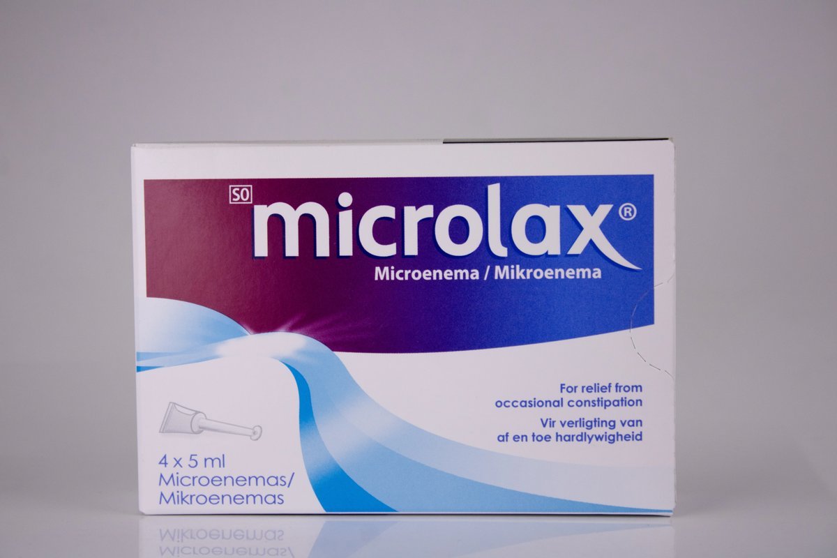 Microlax - Microenema 4 x 5 ml, product pack