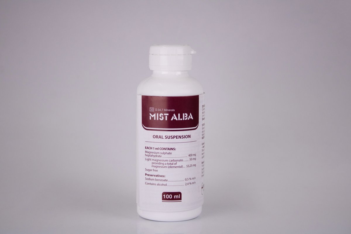 MIST ALBA - Oral Suspension 100ml, product pack