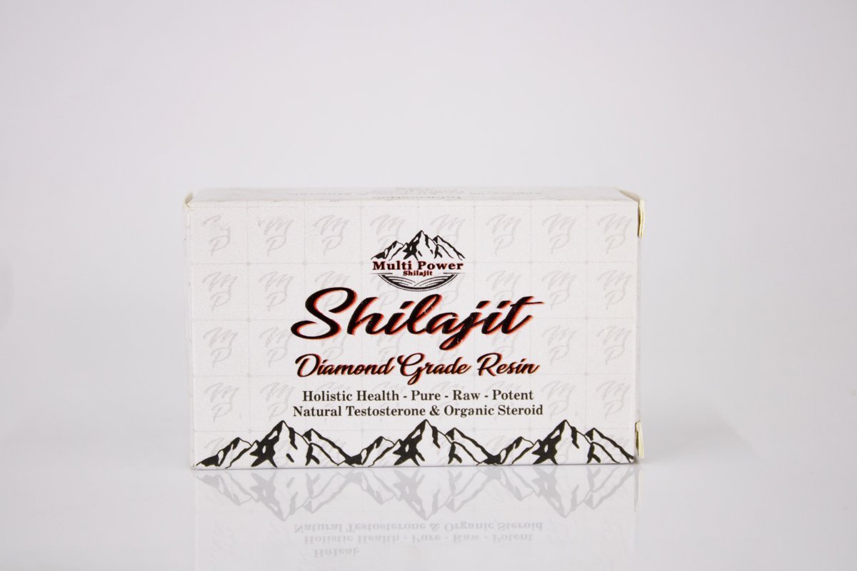 Multi Power - Shilajit Diamond Grade Resin 10g, product pack