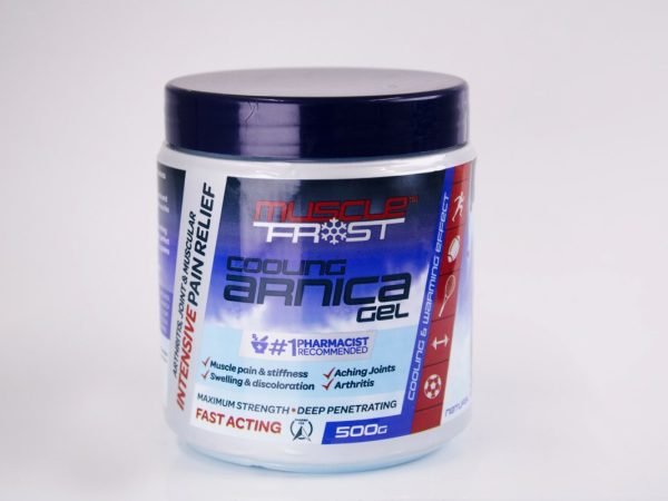 MuscleFrost - Cooling Arnica Cream 500g, product pack