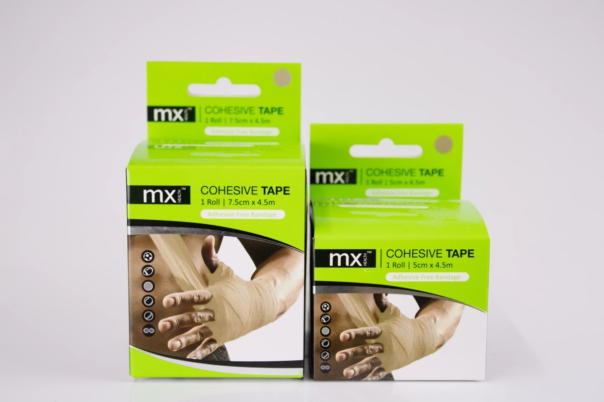 mx Health - Cohesive Tape 5cm x 4.5m, product pack