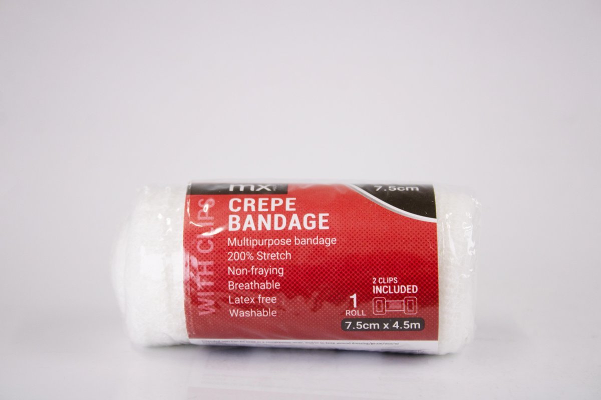 mx Health - Crepe Bandage 7.5cm x 4.5m, product pack