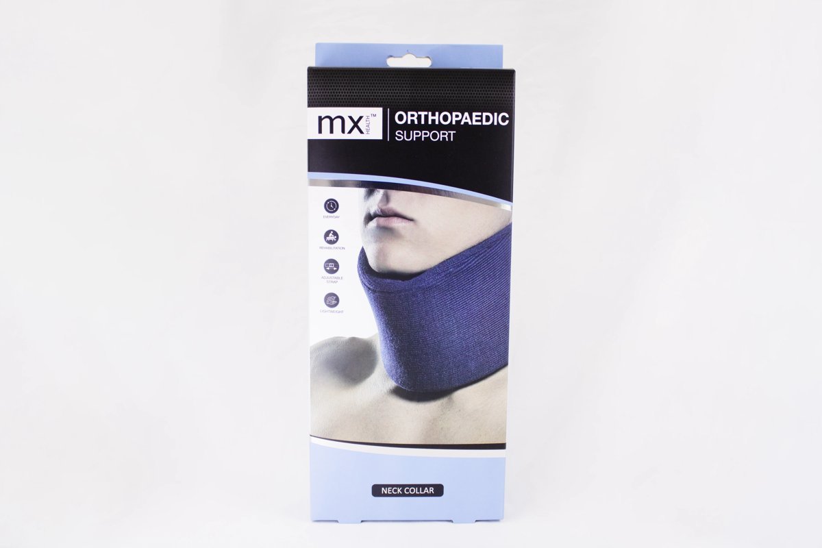 mx Health - Orthopaedic Support Neck Collar, product pack