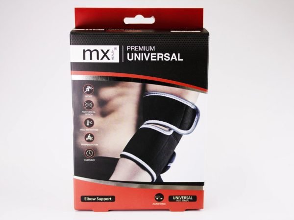 mx Health - Premium Universal Elbow Support S/M/L, product pack