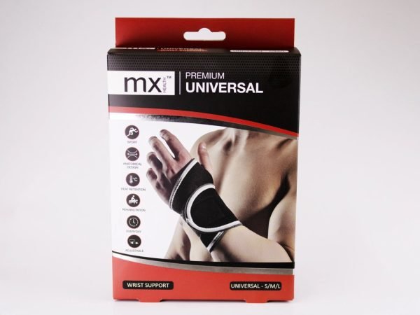 mx Health - Premium Universal Wrist Support S/M/L, product pack
