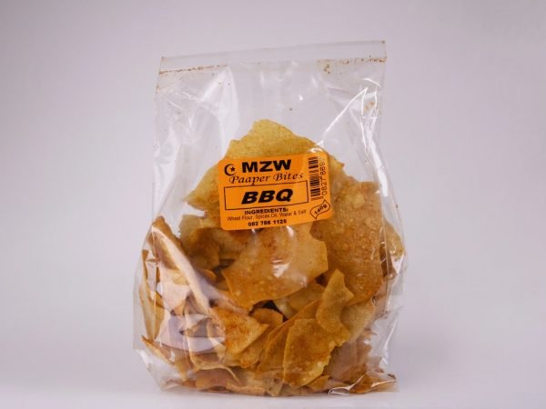 MZW - Paaper Bites BBQ 140g, product pack