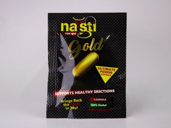 Nasti for Him - Gold Supports Healthy Erections 1 capsule, product pack