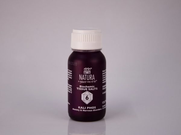 Natura - Biochemic Tissue Salts Kali Phos 125 Tablets, product pack