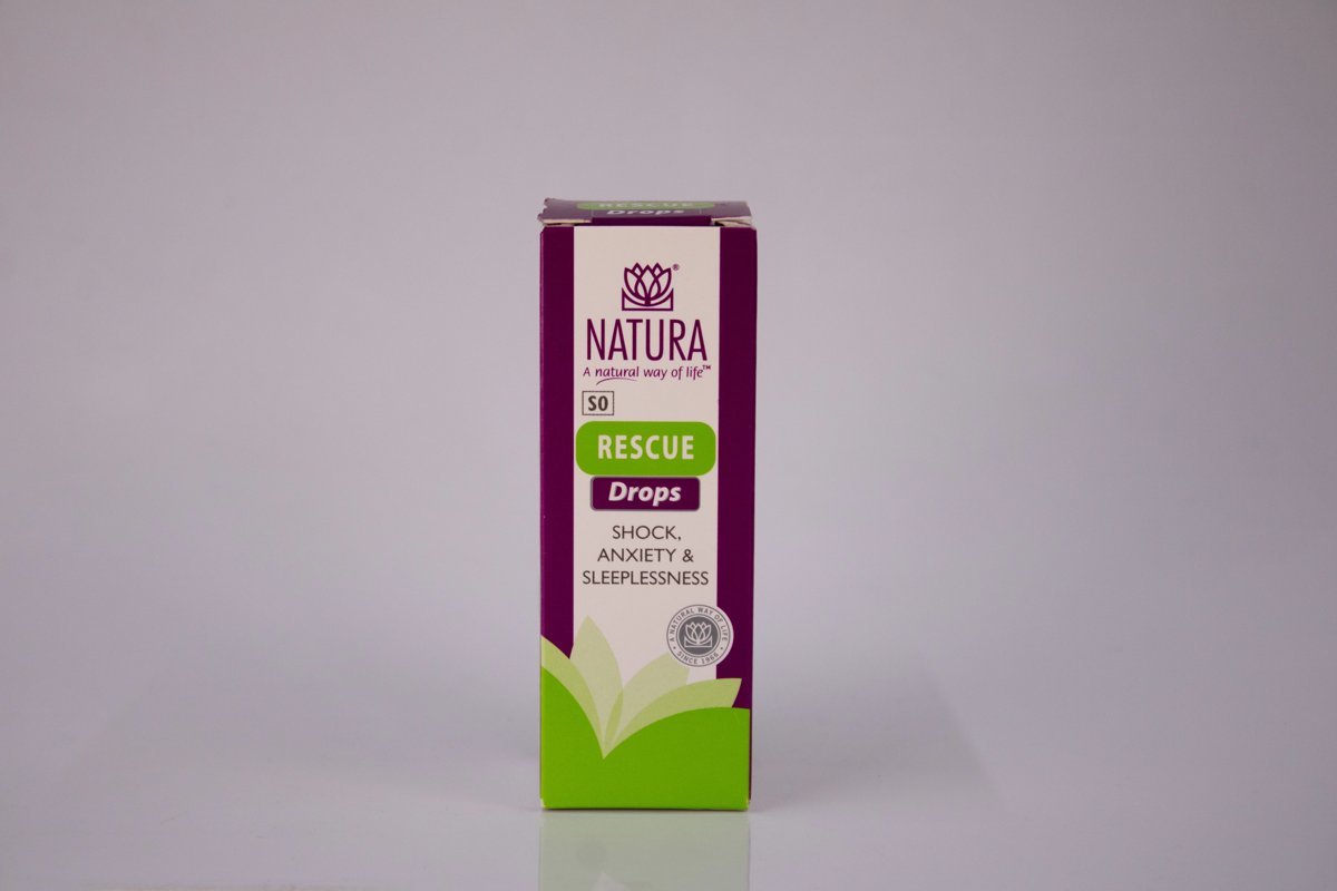 Natura - Rescue Drops, product pack