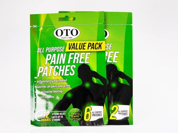 OTO Pain Care - All Purpose Pain Free Patches 2 Patches, product pack