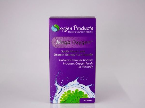 Oxygen Products - Mega Oxygen 90 capsules, product pack