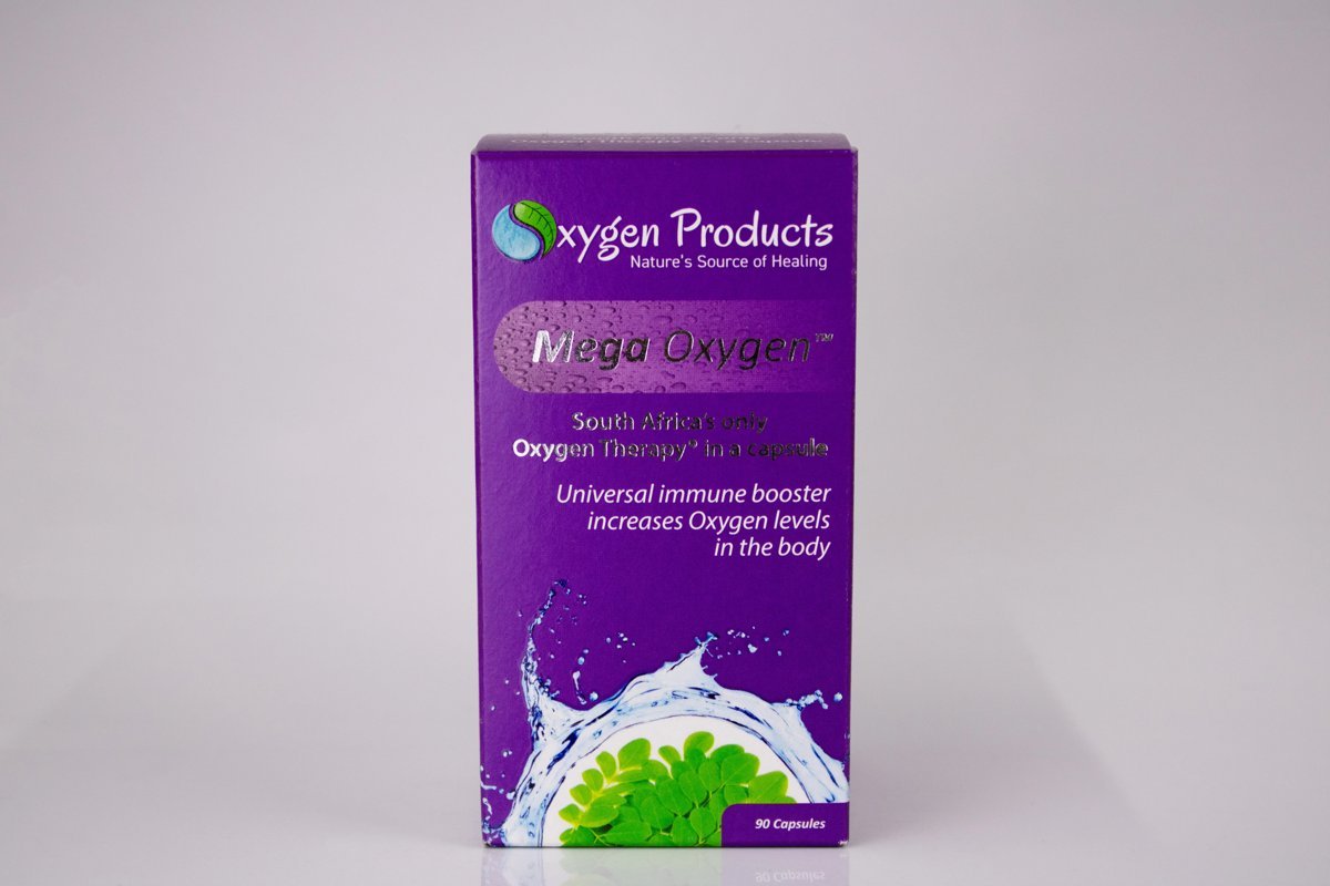 Oxygen Products - Mega Oxygen 90 capsules, product pack