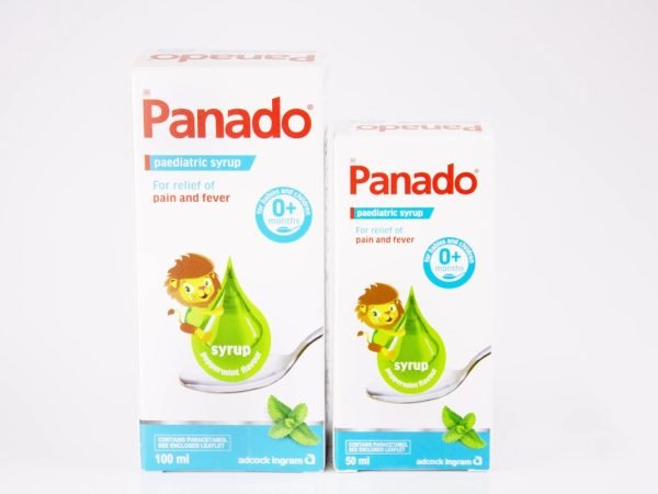 Panado - Paediatric Syrup Peppermint Flavour 0+ months 50ml, product pack