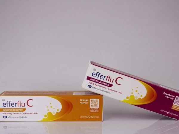 Pharma Dynamics - efferfly C Immune Booster Orange Flavour 20 tablets, product pack