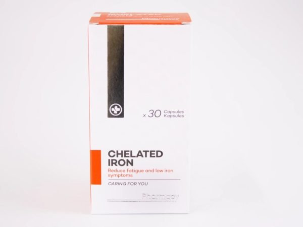 Pharmacy at SPAR - Chelated Iron 30 capsules, product pack