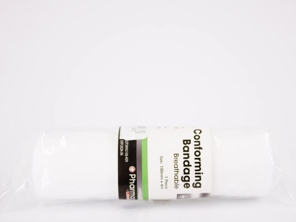 Pharmacy at SPAR - Conforming Bandage Breathable 100mm x 4m, product pack
