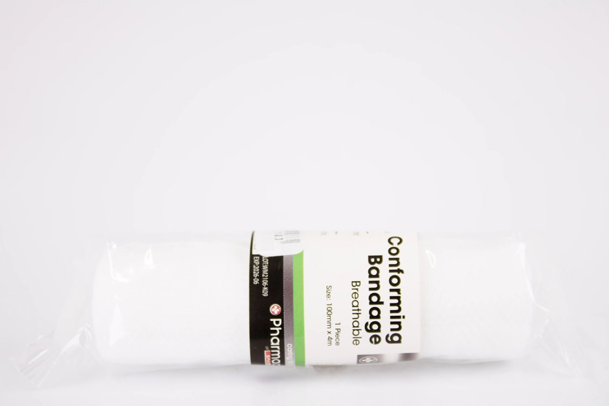 Pharmacy at SPAR - Conforming Bandage Breathable 100mm x 4m, product pack