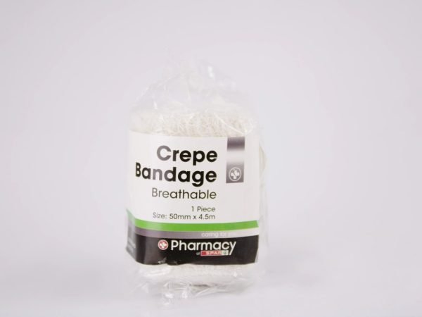 Pharmacy at SPAR - Crepe Bandage Breathable 50mm x 4.5m, product pack