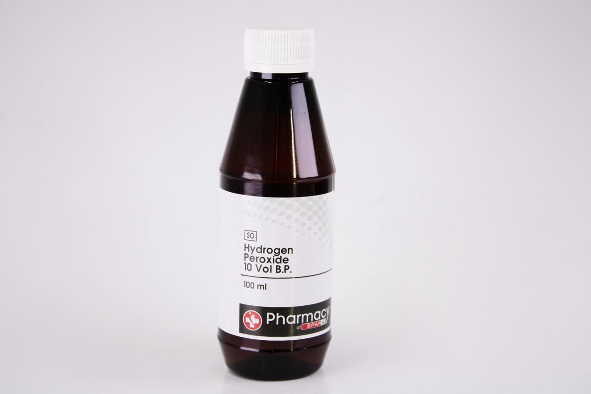 Pharmacy at SPAR - Hydrogen Peroxide 10 Vol B.P. 100ml, product pack