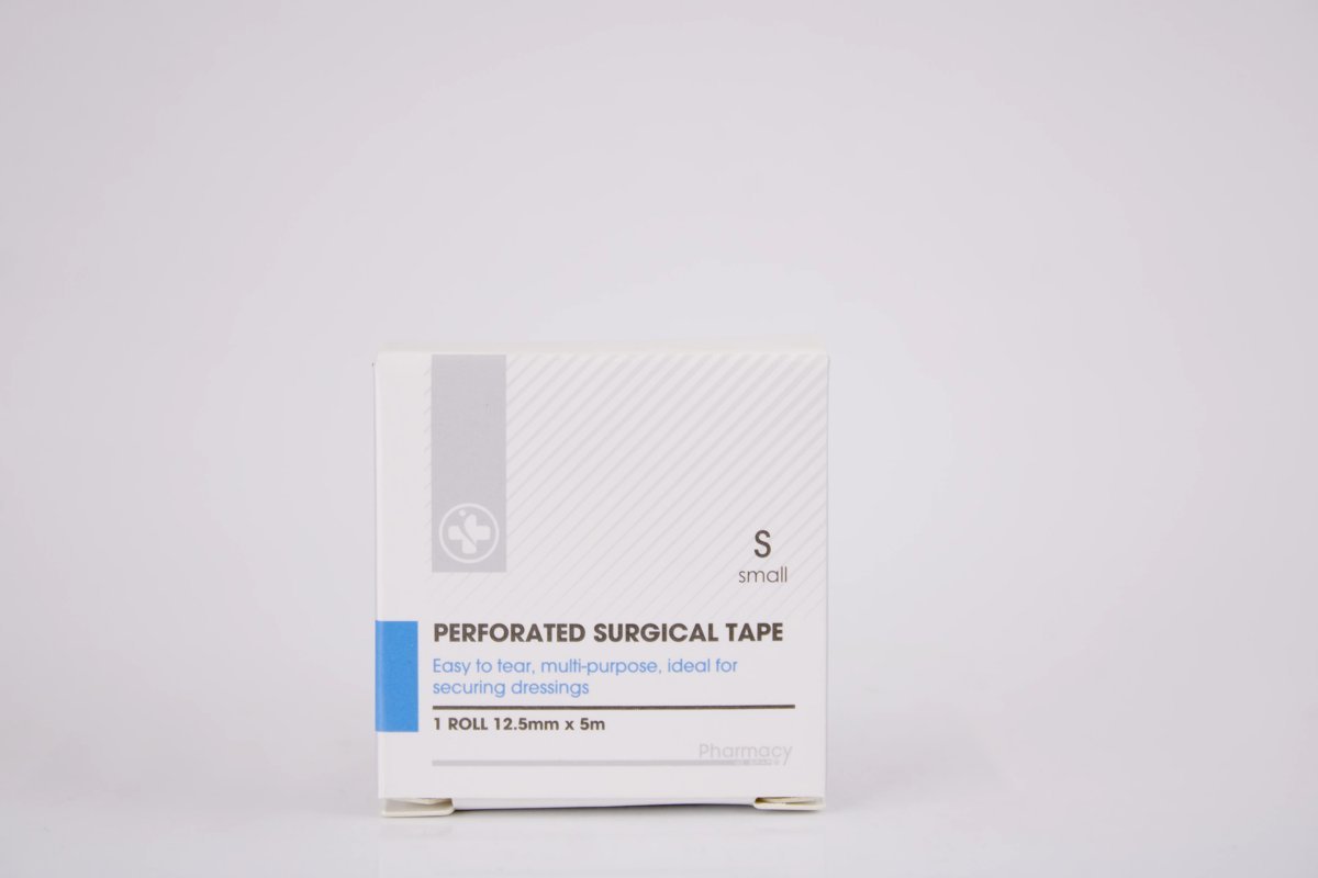Pharmacy at SPAR - Perforated Surgical Tape Small 12.5mm x 5m, product pack