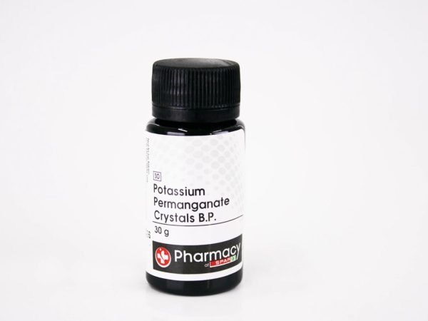 Pharmacy at SPAR - Potassium Permanganate Crystals B.P. 30g, product pack
