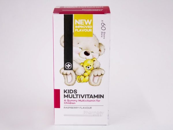 Pharmacy SPAR - Kids Multivitamin Raspberry Flavour 60 bears, product pack