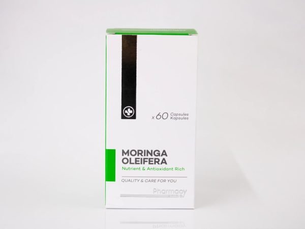 Pharmacy SPAR - Moringa Oleifera Nutrient & Antioxidant Rich 60 capsules, product pack