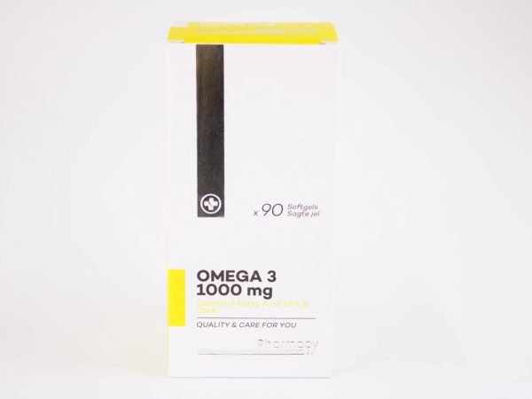 Pharmacy SPAR - Omega 3 1000mg 90 softgels, product pack