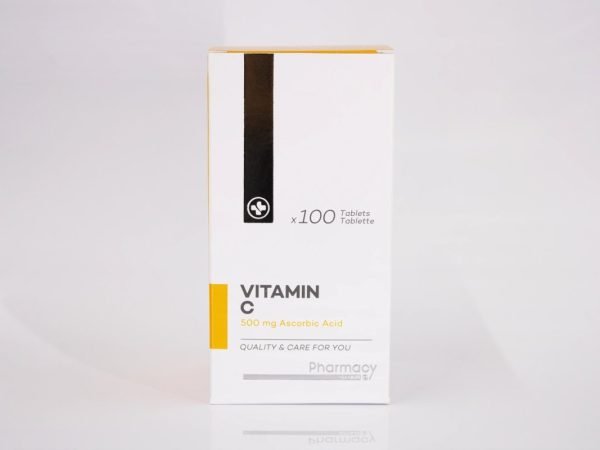Pharmacy SPAR - Vitamin C 500mg Ascorbic Acid 100 tablets, product pack